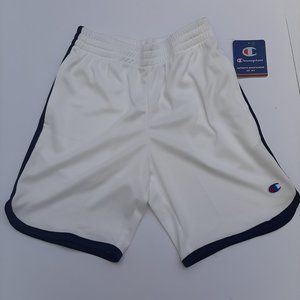 Champion Boy's White Mesh Shorts